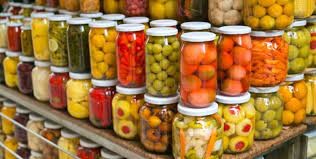 TINNED FRUITS & VEG