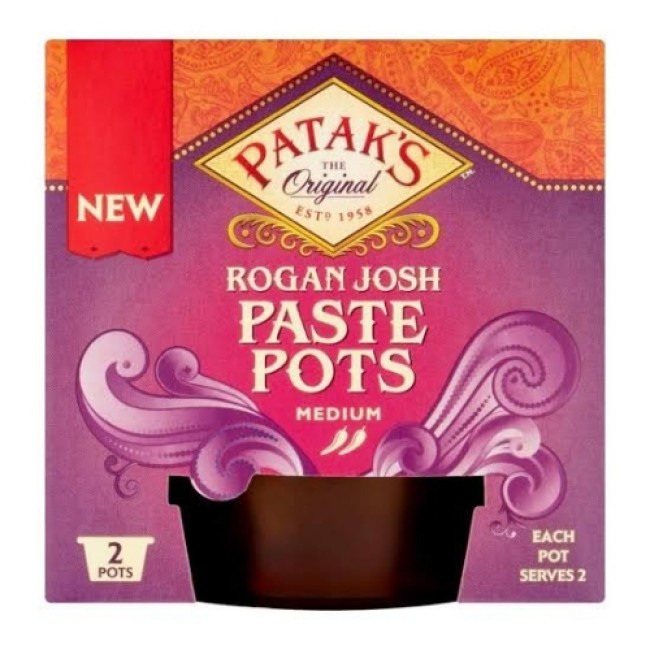 PATAKS ROGAN JOSH PASTE POTS