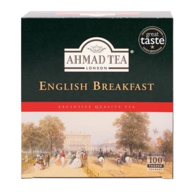 AHMAD TEA ENGLISH BREAKFAST 100e