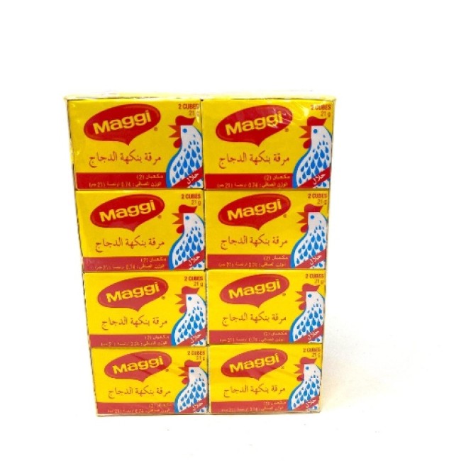 MAGGI CHICKEN CUBES 24X21g