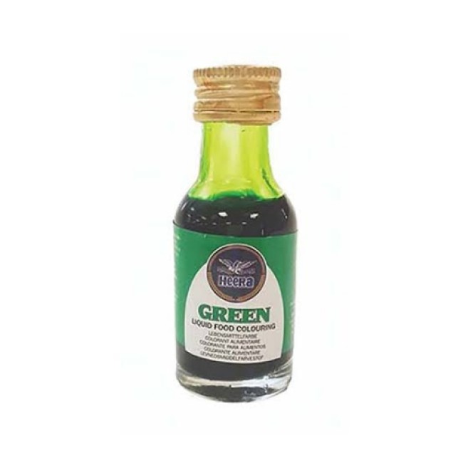 HEERA GREEN LIQUID COLOURING 28ml