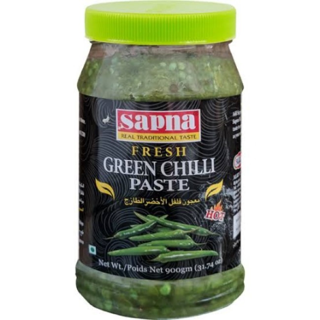 SAPNA FRESH GREEN CHILLI PASTE 1kg