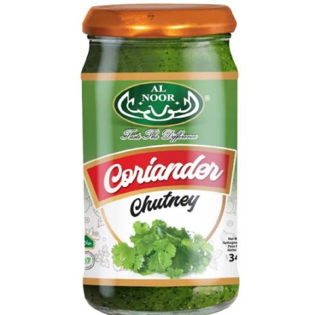 AL NOOR CORIANDER CHUTNEY 340g
