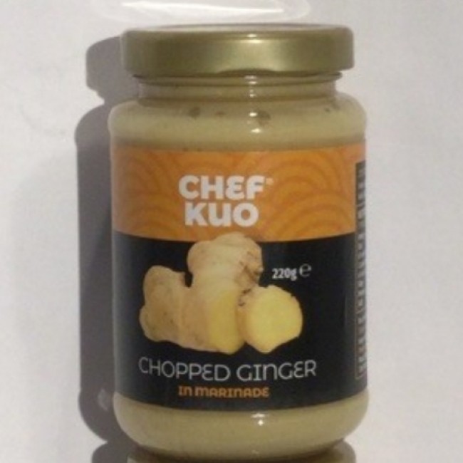 CHEF KUO CHOPPED GINGER 220g
