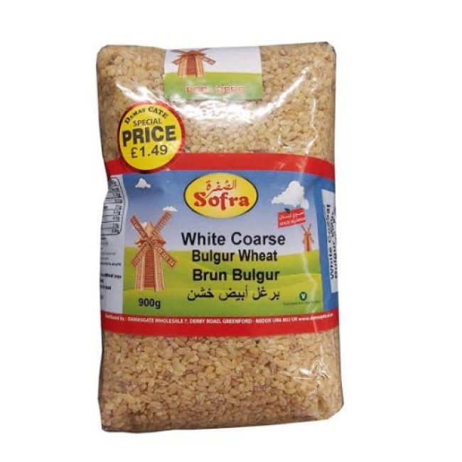 SOFRA WHITE COARSE BULGUR WHEAT 900g
