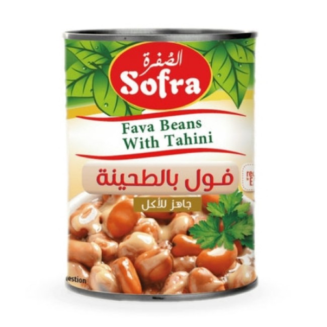 SOFRA FAVA BEANS WITH TAHINI