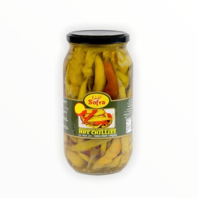 SOFRA PICKLED HOT CHILLIES