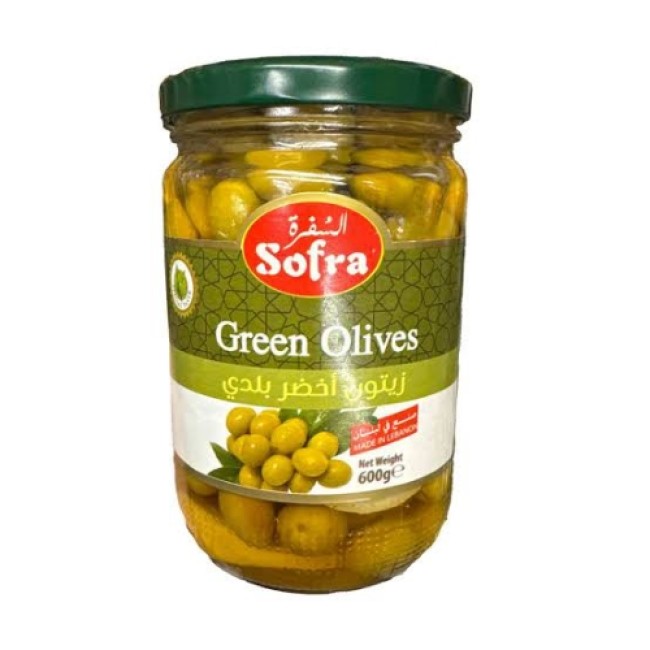 SOFRA GREEN OLIVES
