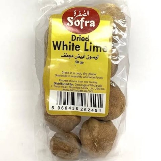 SOFRA DRIED WHITE LIME