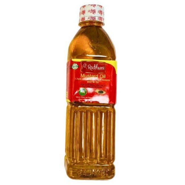RADHUNI PURE MUSTARD OIL 500ml