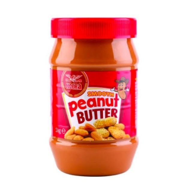 HEERA SMOOTH PEANUT BUTTER 1 kg