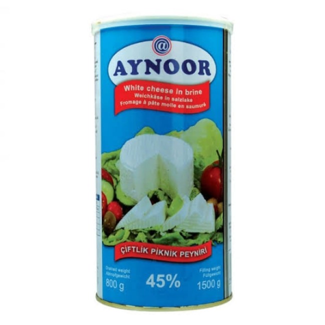 AYNOOR WHITE CHEESE 45% 800g