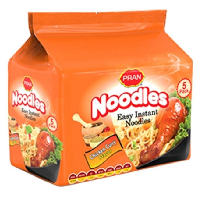 PRAN NOODLES CHICKEN CURRY 5PK