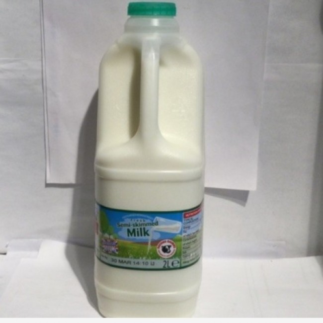 FRESH MILK SEMI SKIMMED 2LTR