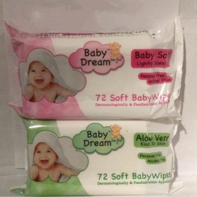 72 BABY WIPES