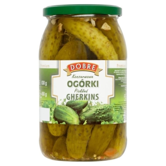 DOBRE PICKLED GHERKINS