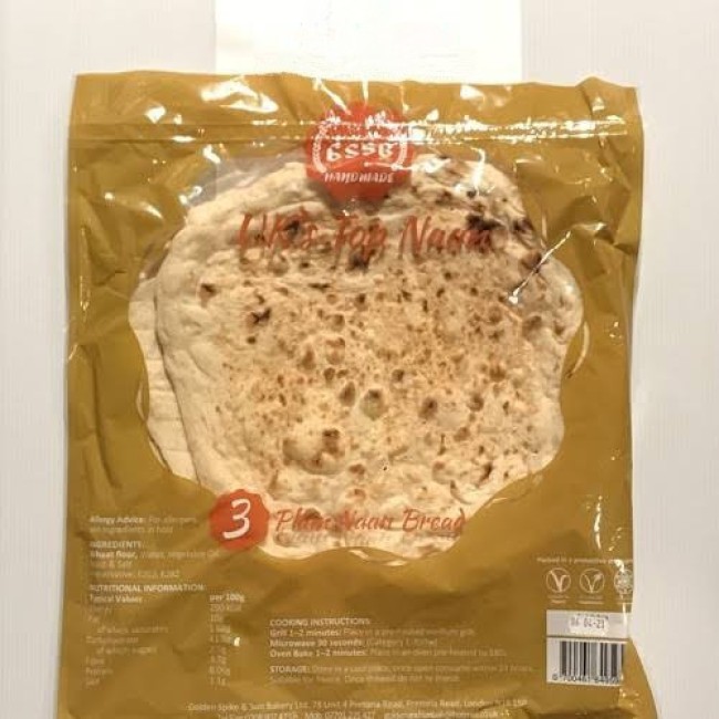 GOLDEN SPIKE 3 PLAIN NAAN