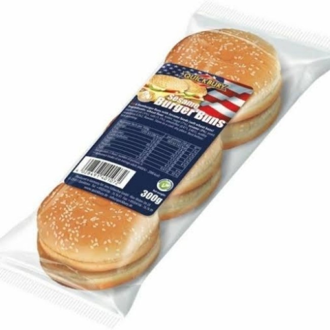 6 BURGER BUNS SESAME