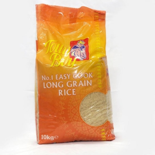 TOLLY BOY EASY COOK LONG GRAIN RICE 10kg