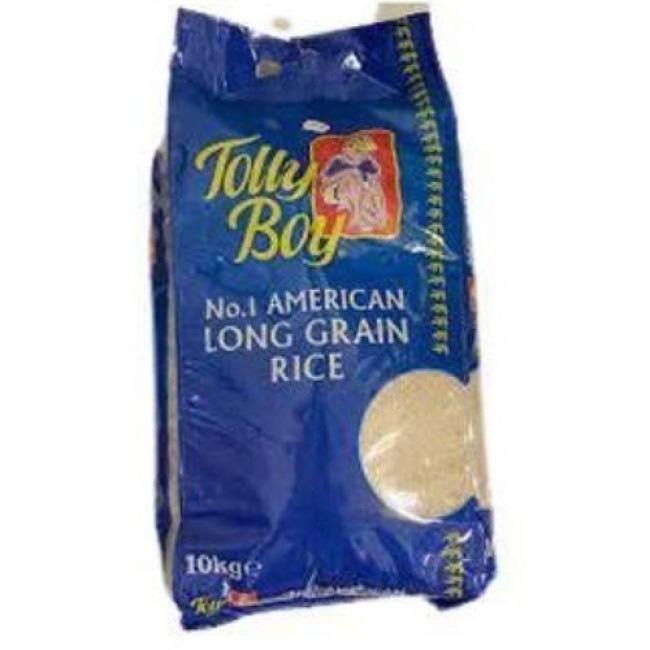 TOLLY BOY AMERICAN LONG GRAIN RICE 10kg