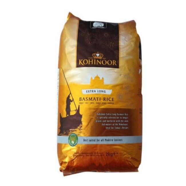 KOHINOOR EXTRA LONG BASMATI RICE 2kg