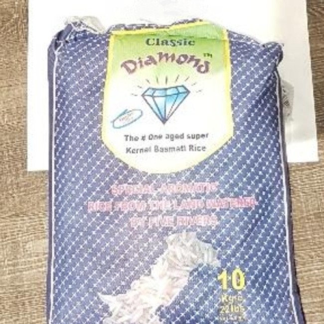 DIAMOND BASMATI RICE 10kg
