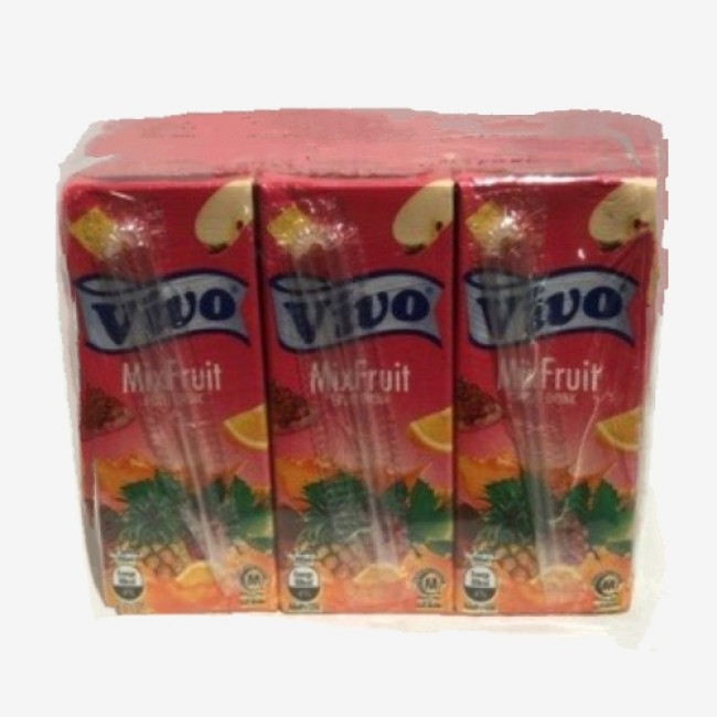 VIVO MIX FRUIT JUICE 6x200ml
