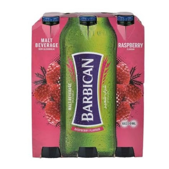 BARBICAN RASPBERRY 6 PACK