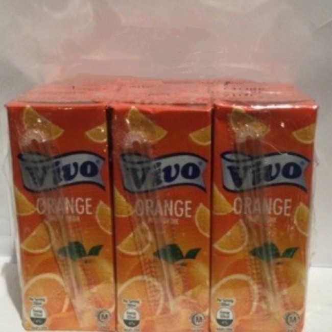 VIVO ORANGE JUICE 6 x200ml
